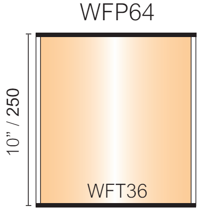 Vista Wall Sign - 8.5" Wide