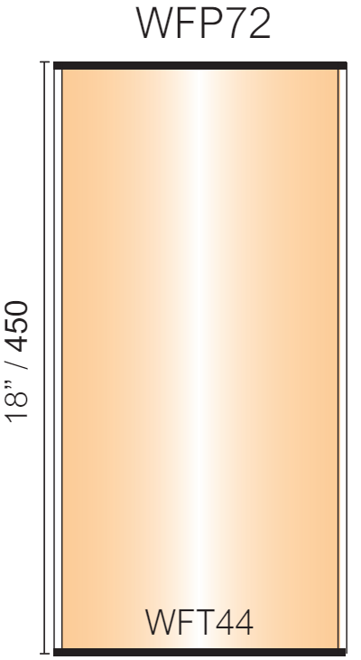 Vista Wall Sign - 8.5" Wide