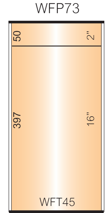 Vista Wall Sign - 8.5" Wide