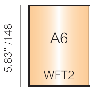 Vista Wall Sign - 4.5" Wide