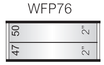 Vista Wall Sign - 8.75" Wide