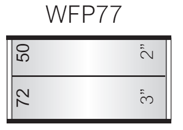 Vista Wall Sign - 8.75" Wide