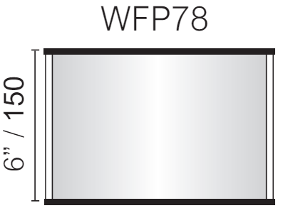 Vista Wall Sign - 8.75" Wide