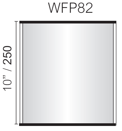 Vista Wall Sign - 8.75" Wide