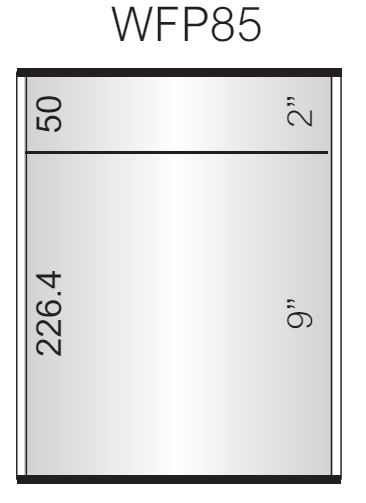 Vista Wall Sign - 8.75" Wide