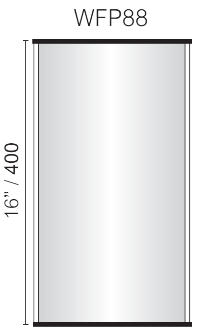 Vista Wall Sign - 8.75" Wide