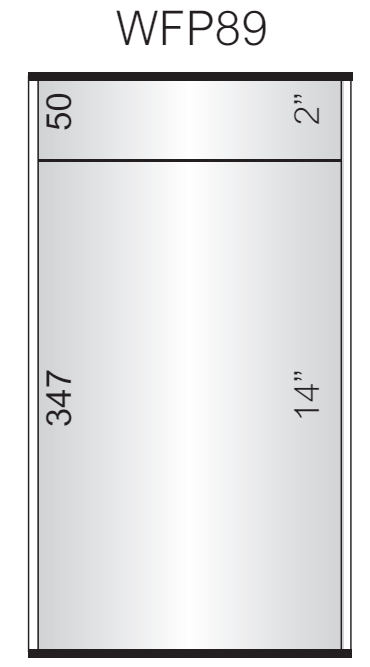 Vista Wall Sign - 8.75" Wide