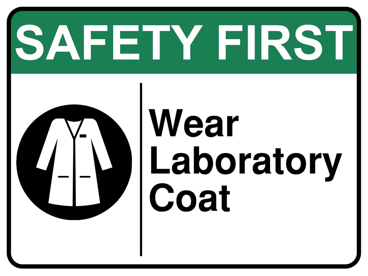 Wear Laboratory Coat
