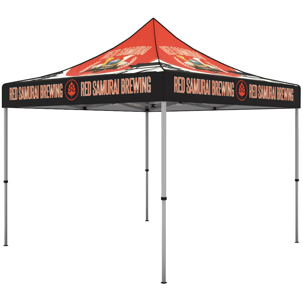 Trade show display canopy tent
