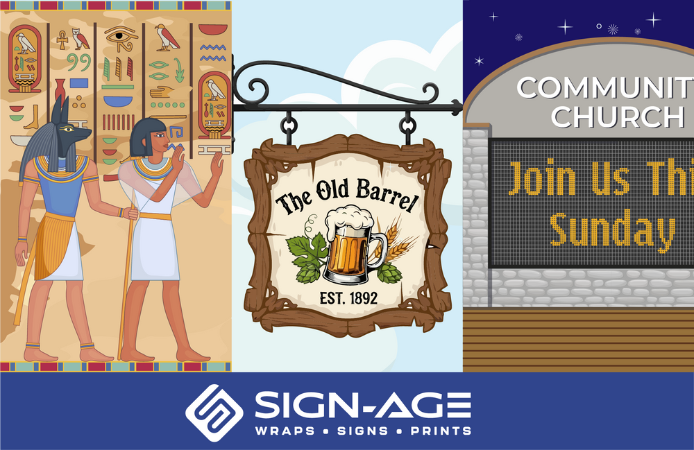 The History of Signs: How Signage Shaped Business and Society – Sign-Age