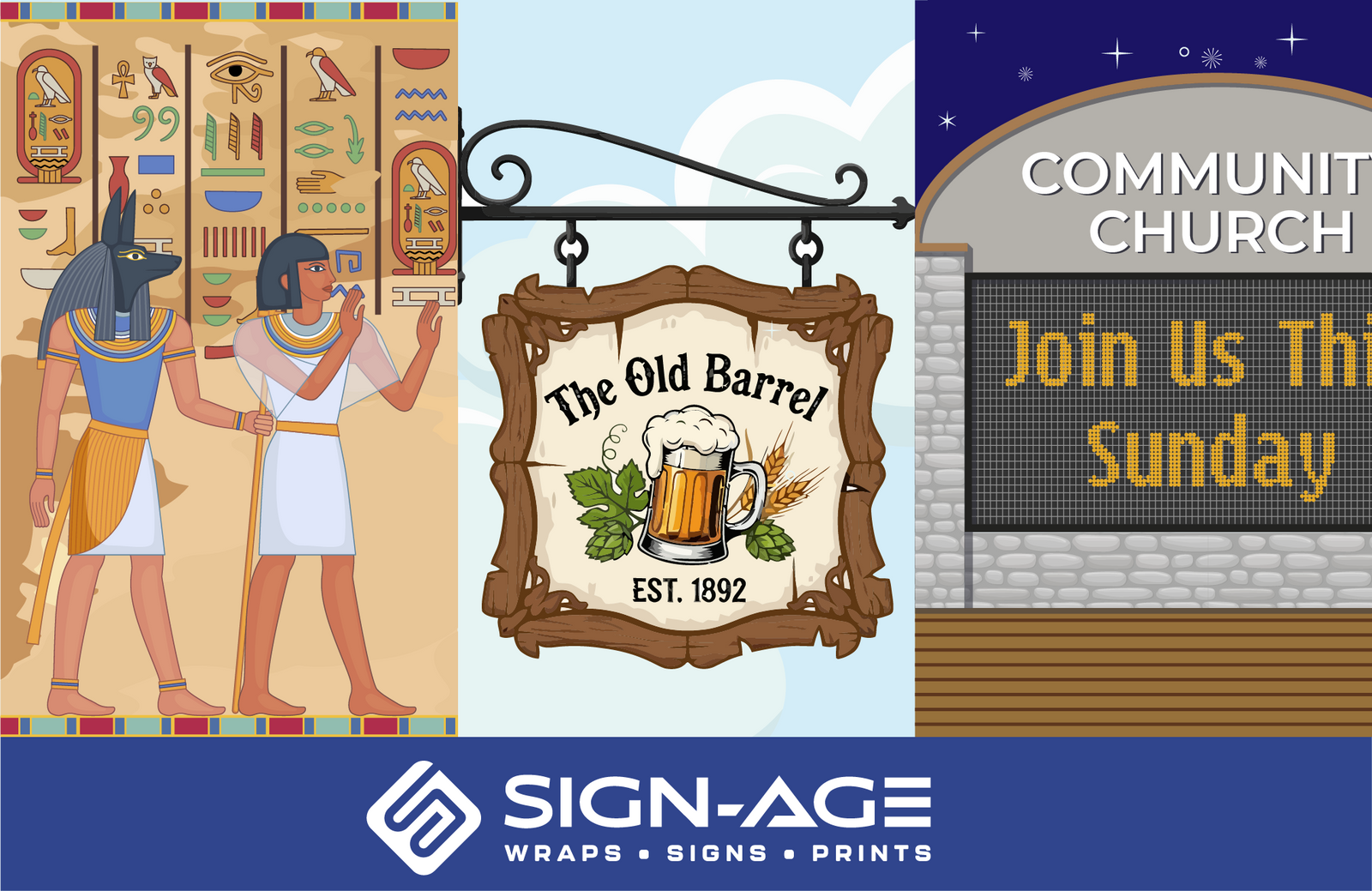 The History of Signs: How Signage Shaped Business and Society