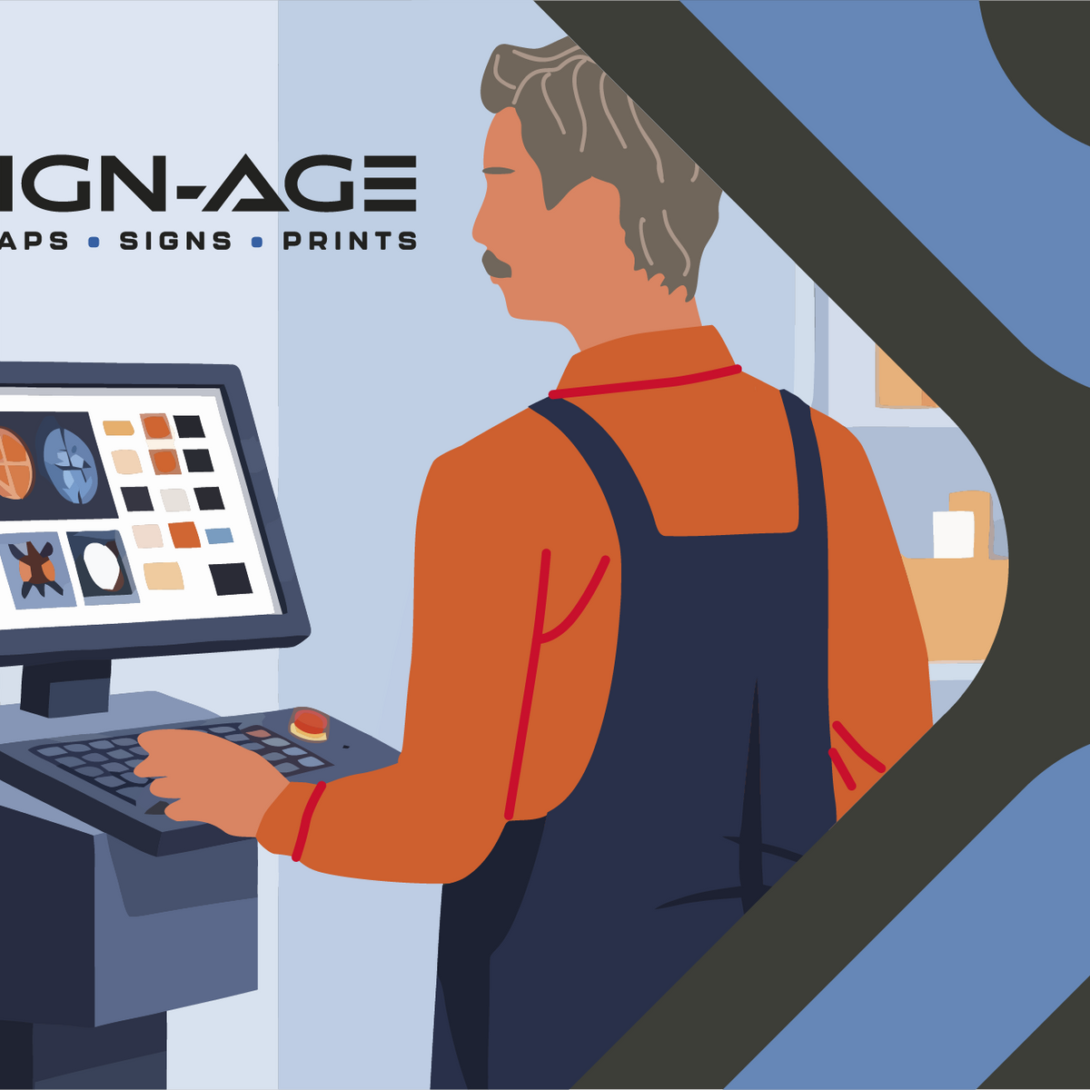 Sign Printing and Finishing: How Professional Signs Are Made – Sign-Age