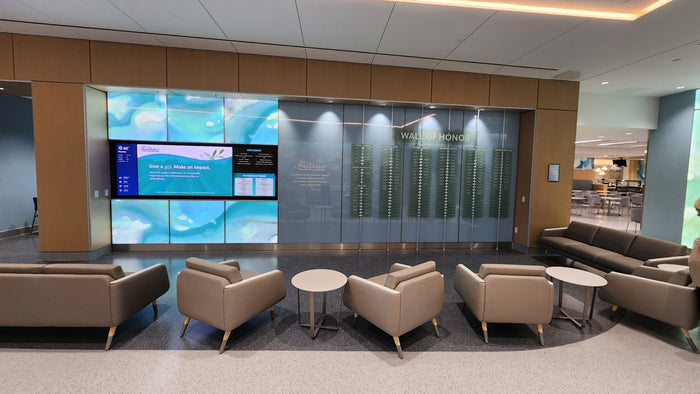 Donor Signage system for a hospital in Plant City, FL