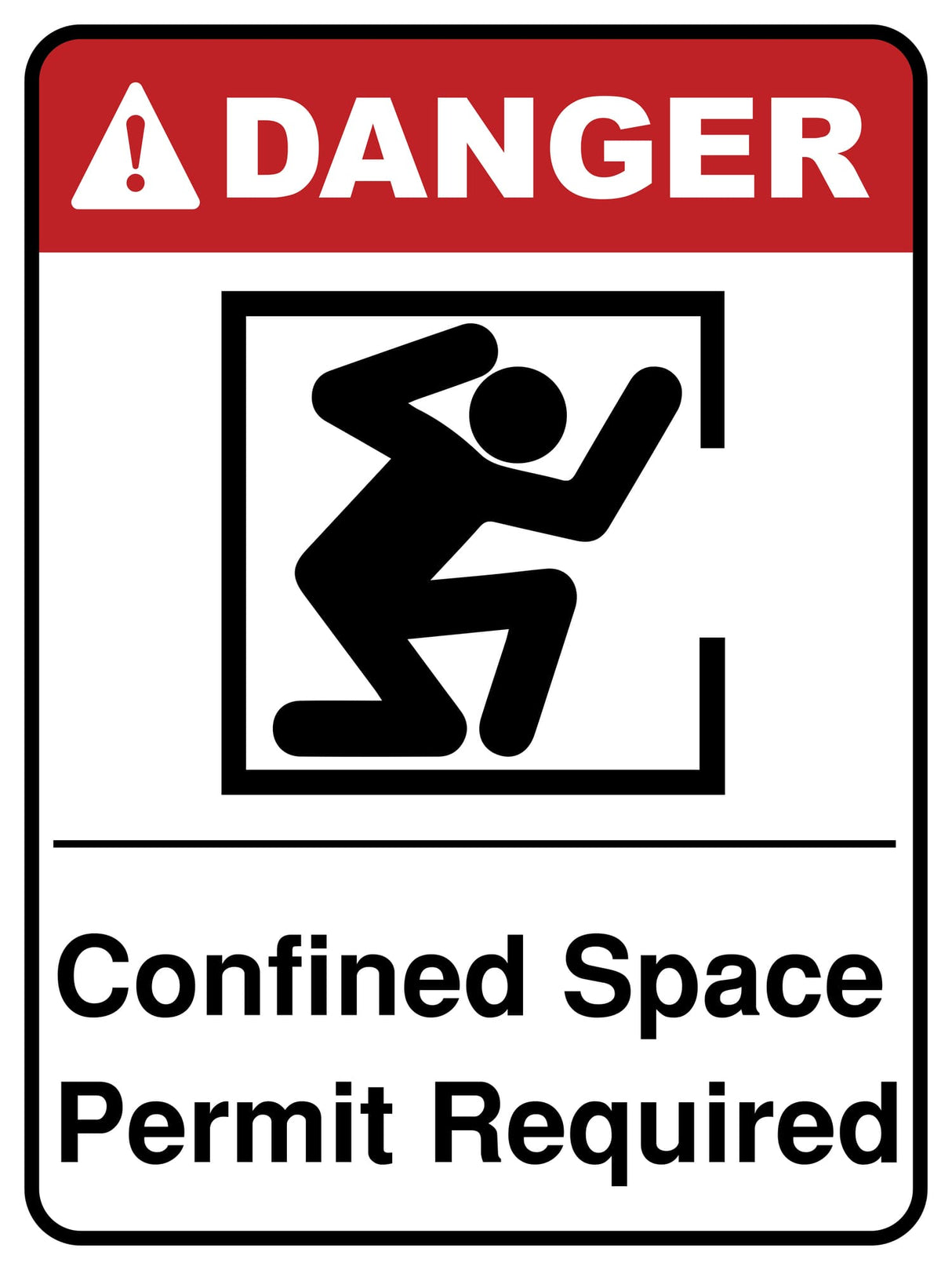 Confined Space Permit Required