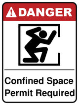 Confined Space Permit Required