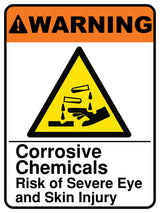 Corrosive Materials Risk Of Severe Eye And Skin Injury