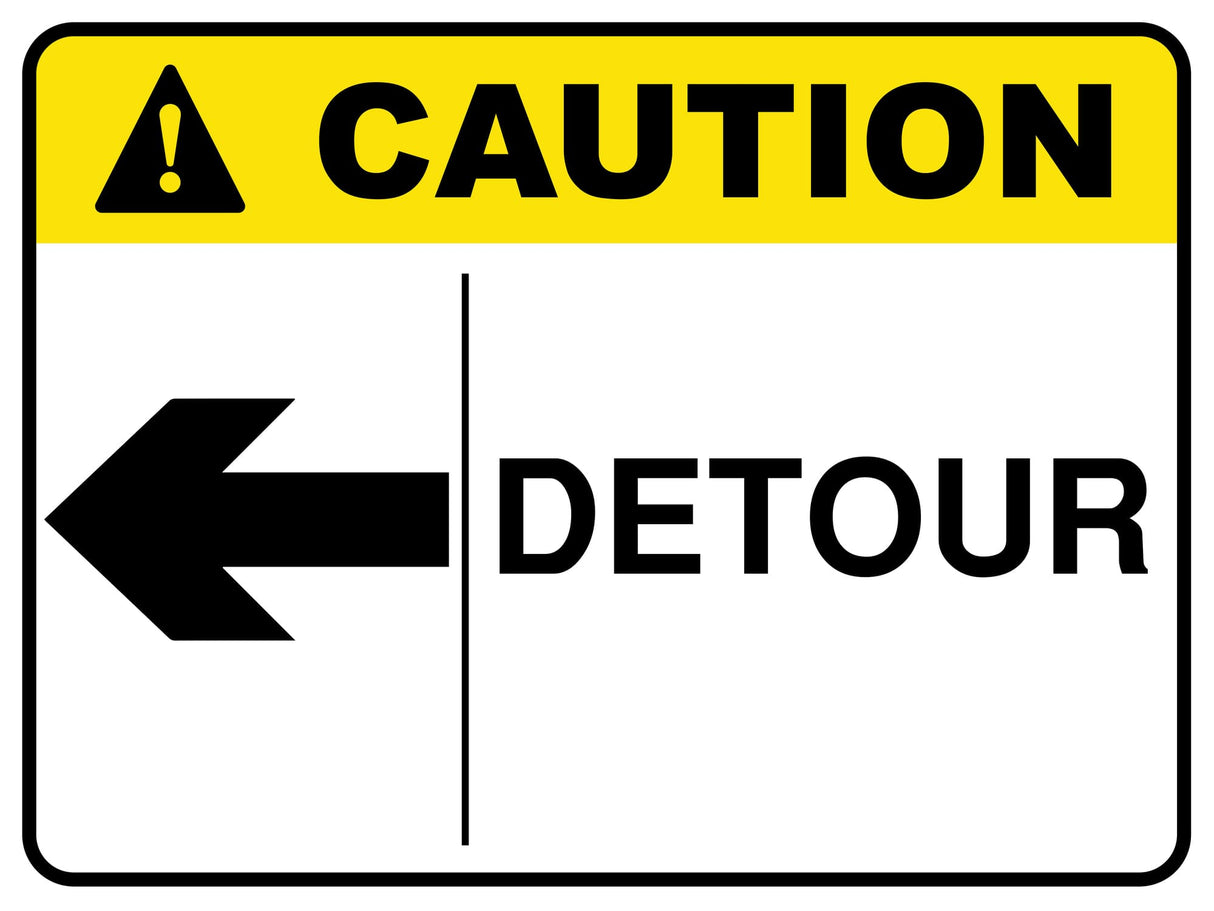 Detour Left