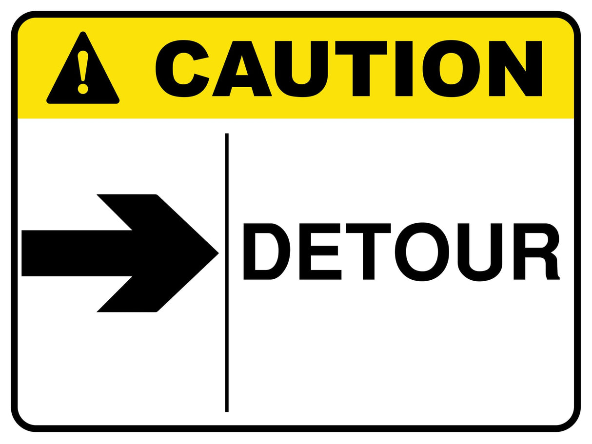 Detour Right