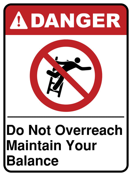 Do Not Overreach Maintain Your Balance