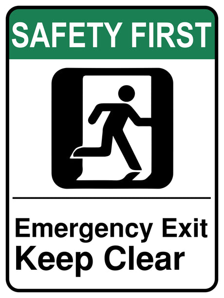 Emergency Exit Keep Clear