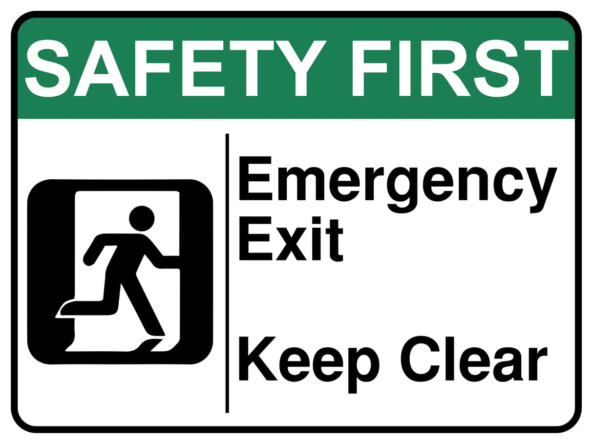 Emergency Exit Keep Clear