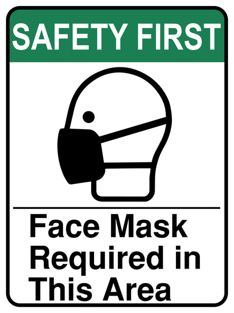 Facemask Required In This Area-