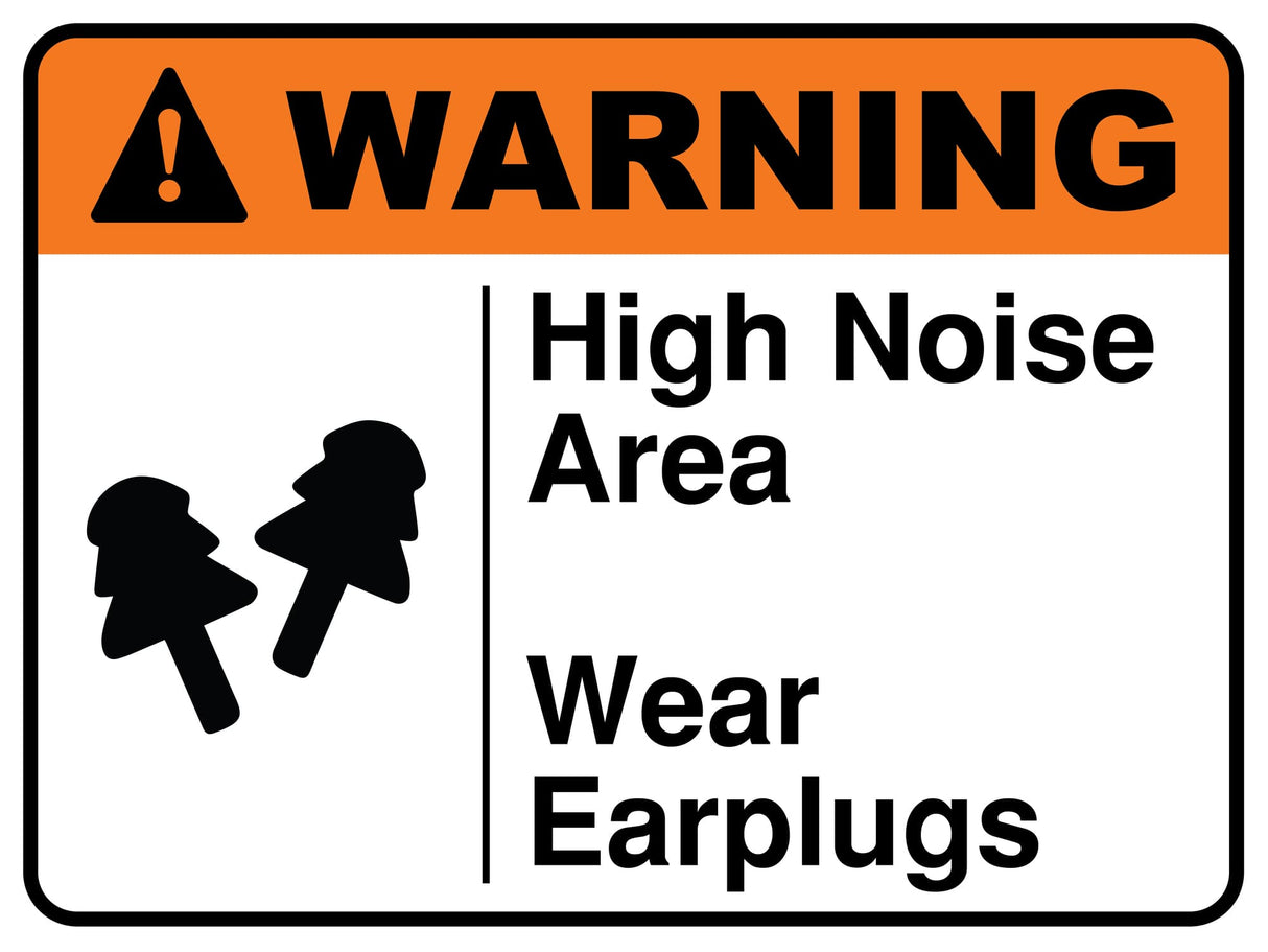 High Noise Area Wear Earplugs