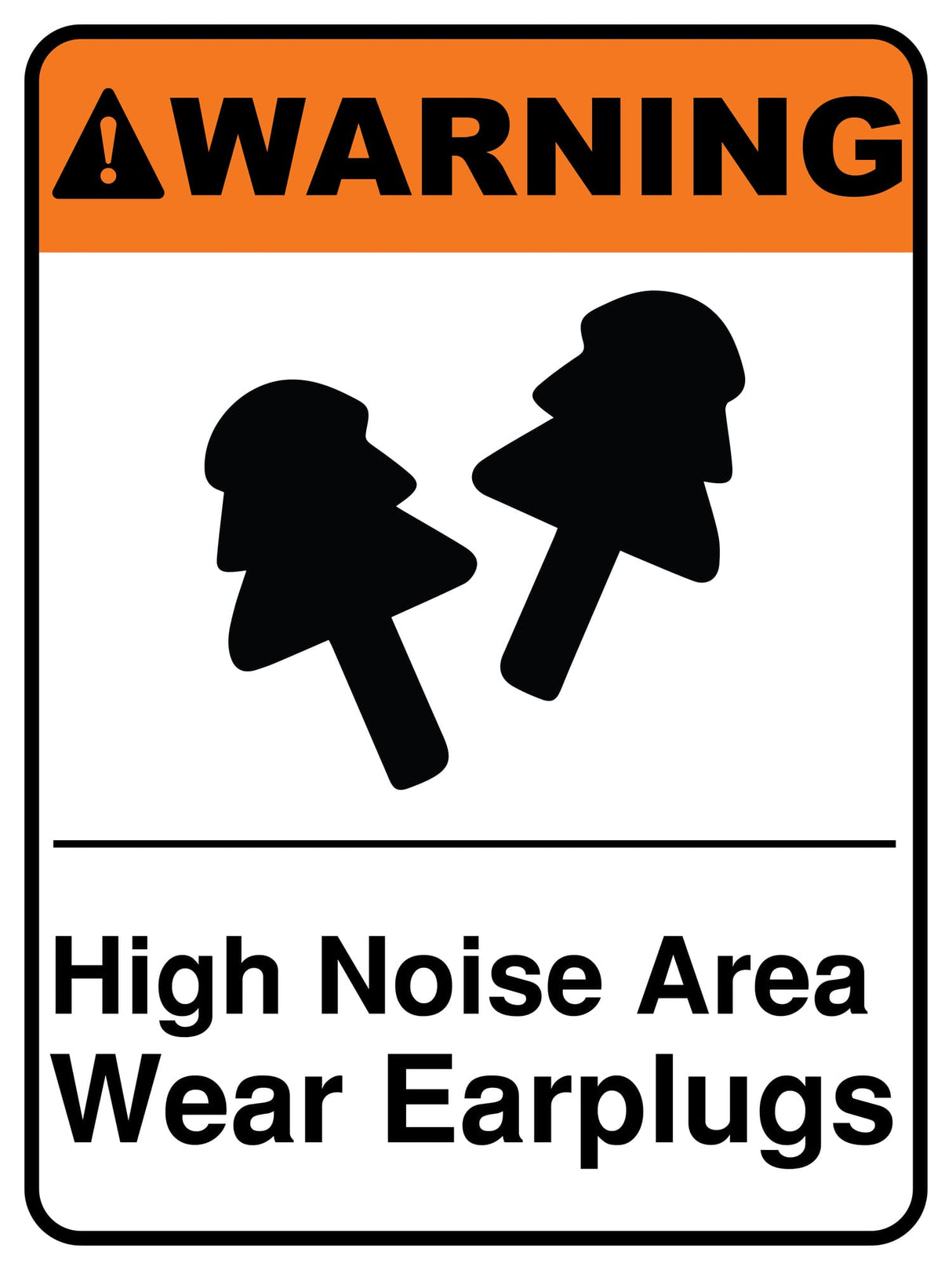 High Noise Area Wear Earplugs