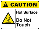 Hot Surface Do Not Touch