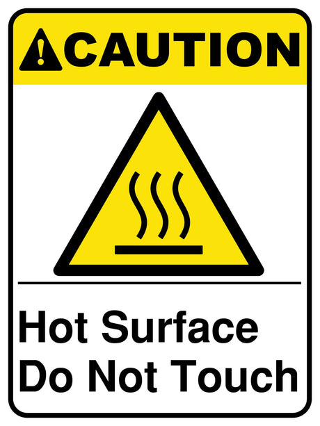 Hot Surface Do Not Touch