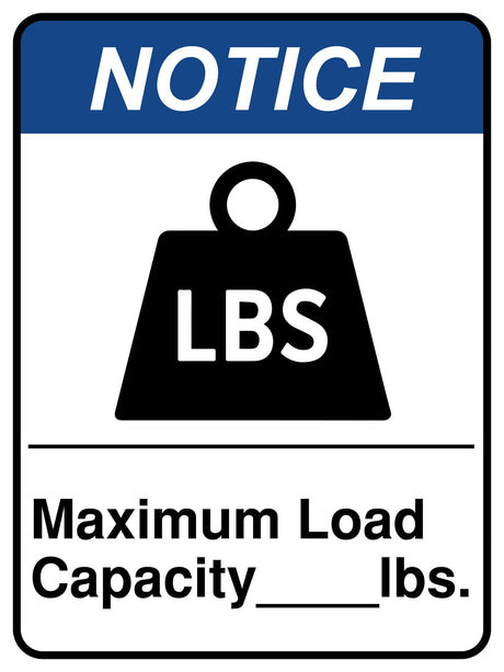 Maximum Load Capacity Lbs