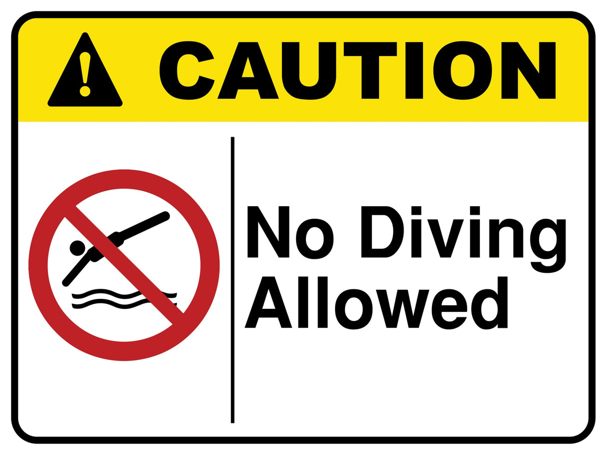 No Diving