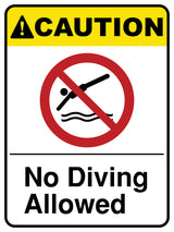 No Diving