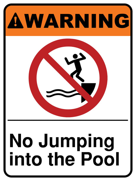 No Jumping Into The Pool