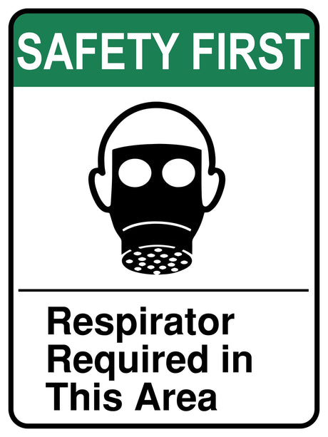 Respirator Required In This Area