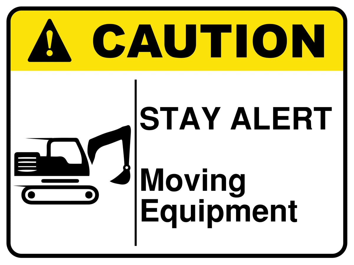 Move Asap Sign Stay Alert Moving Equipment - Sign-Age