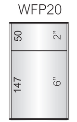 Vista Wall Sign -  4.75" Wide