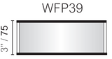 Vista Wall Sign -  8" Wide