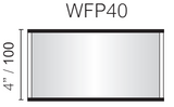 Vista Wall Sign -  8" Wide