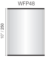 Vista Wall Sign -  8" Wide