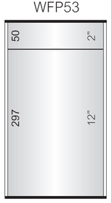 Vista Wall Sign -  8" Wide