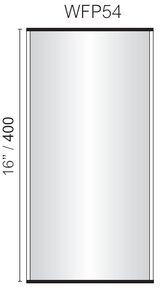 Vista Wall Sign -  8" Wide
