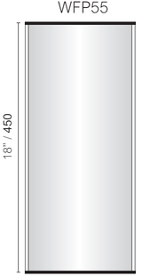 Vista Wall Sign -  8" Wide