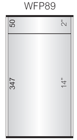 Vista Wall Sign -  8.75" Wide